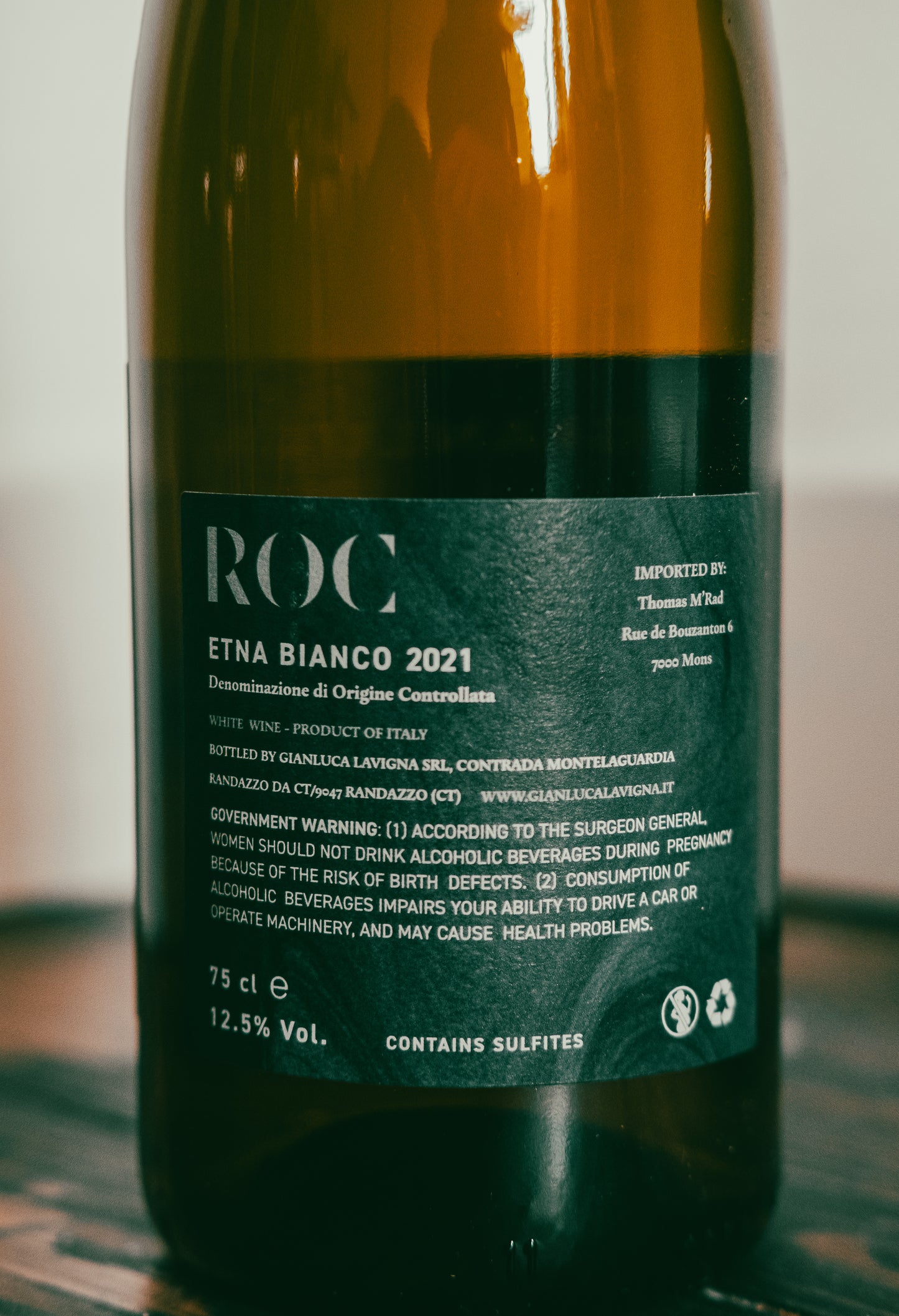 Gianluca Lavigna - ROC – Etna Bianco D.O.C.